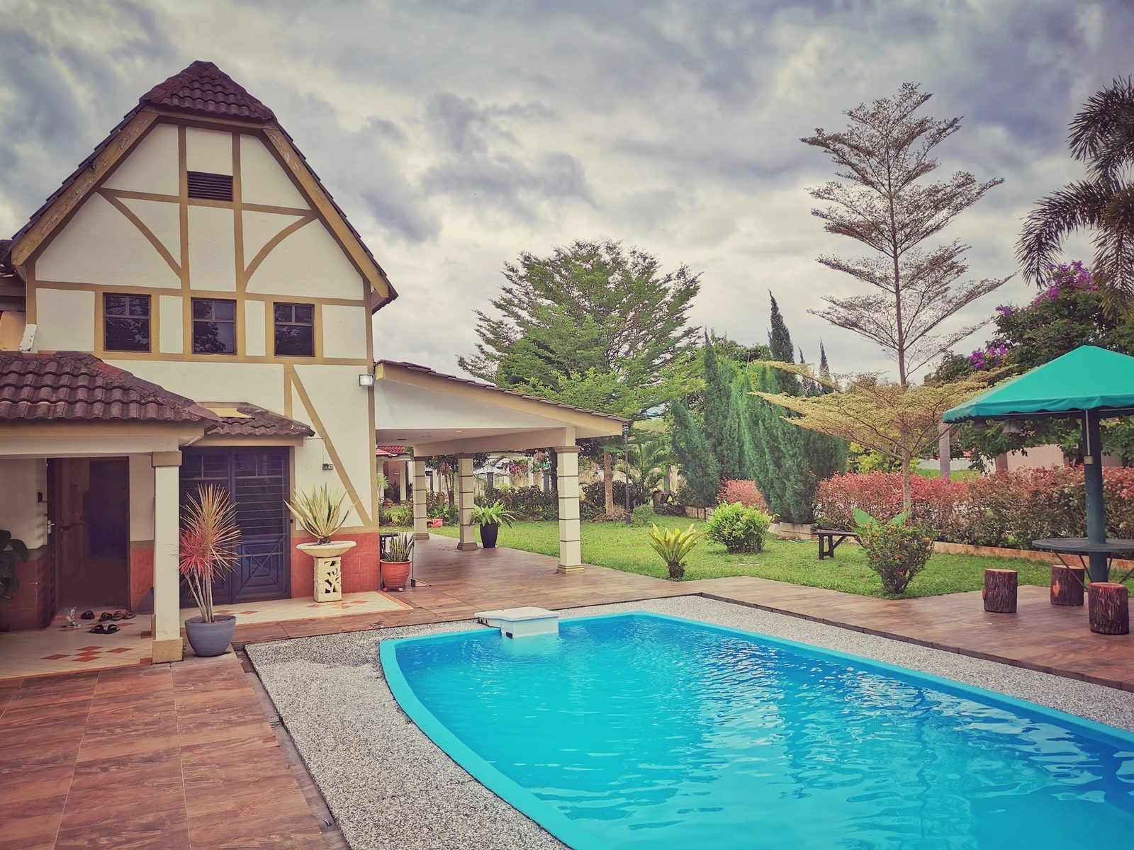 Private Garden — private pool villa at A'Famosa Resort, Melaka