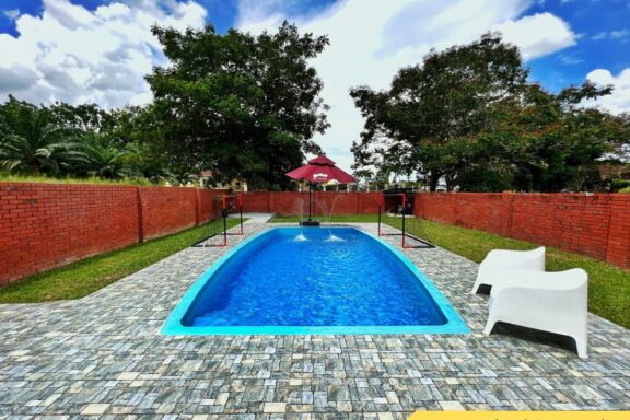 Late check-out offer — private pool at YUSSY Homestay villa, A'Famosa